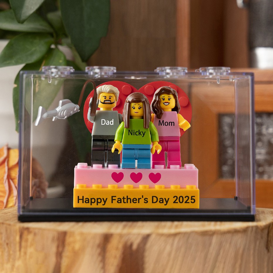 Personalised Tiny Figure with Box For Father's Day Gift Funny Gifts for Dad