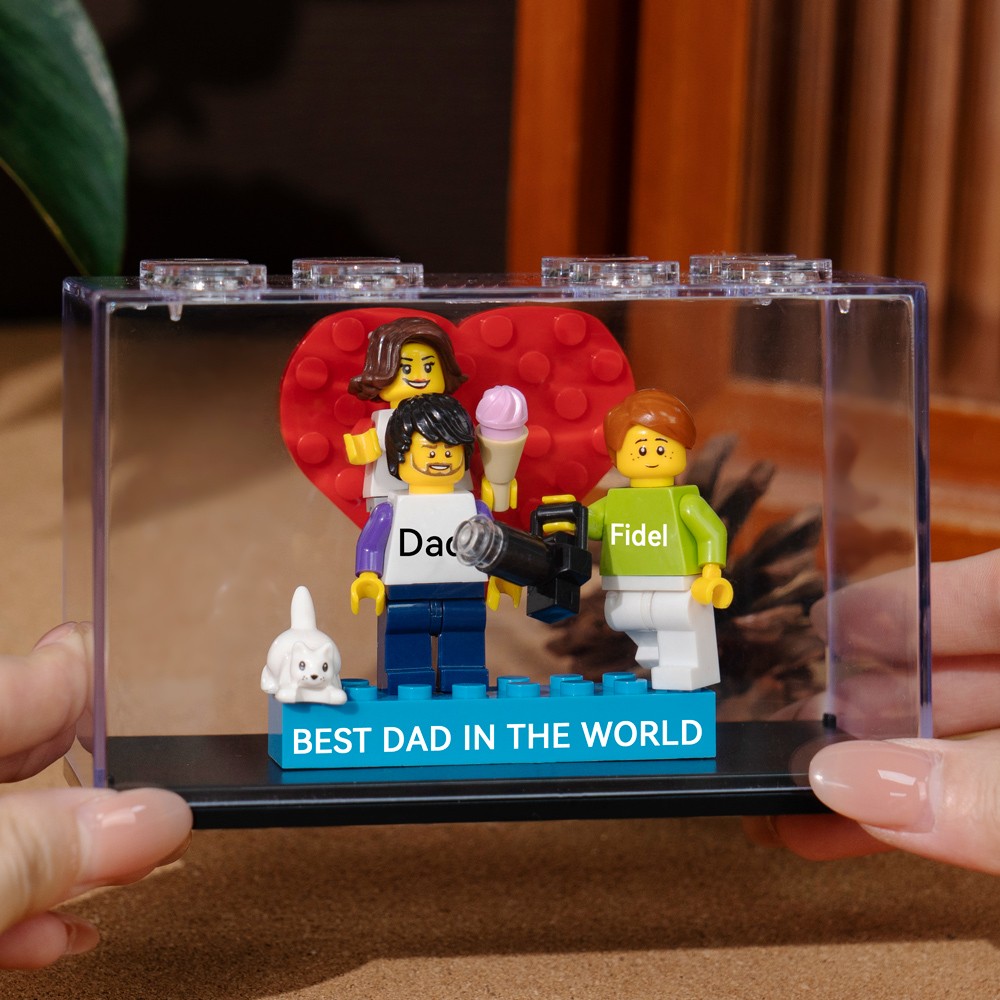 Personalised Family Tiny Figure for Dad Father's Day Gift