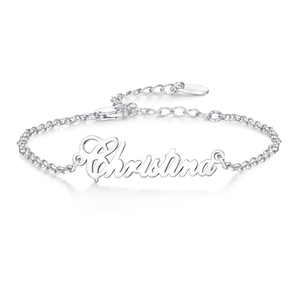 Personalised Name Bracelet Adjustable