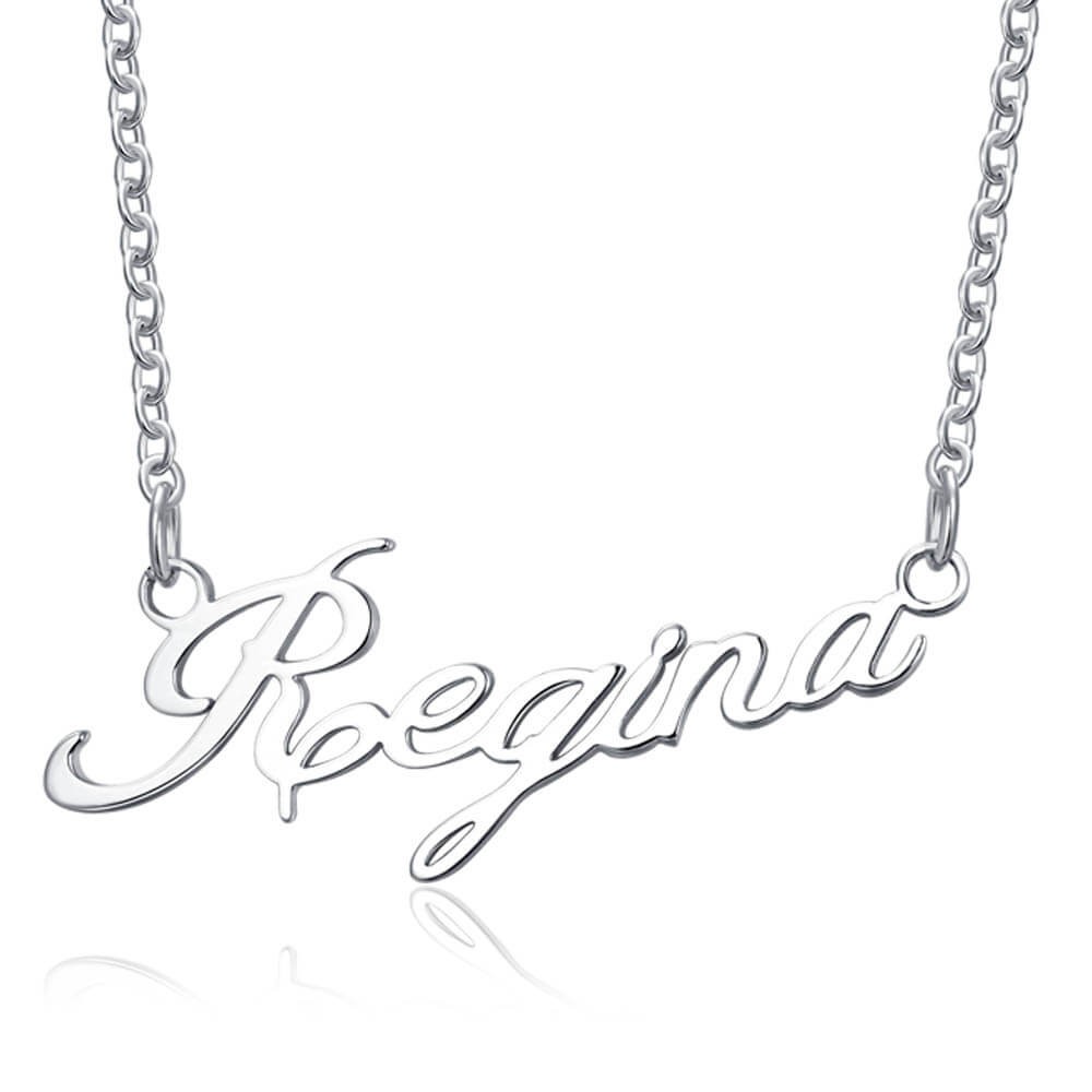 Personalised Artistic Style Name Necklace