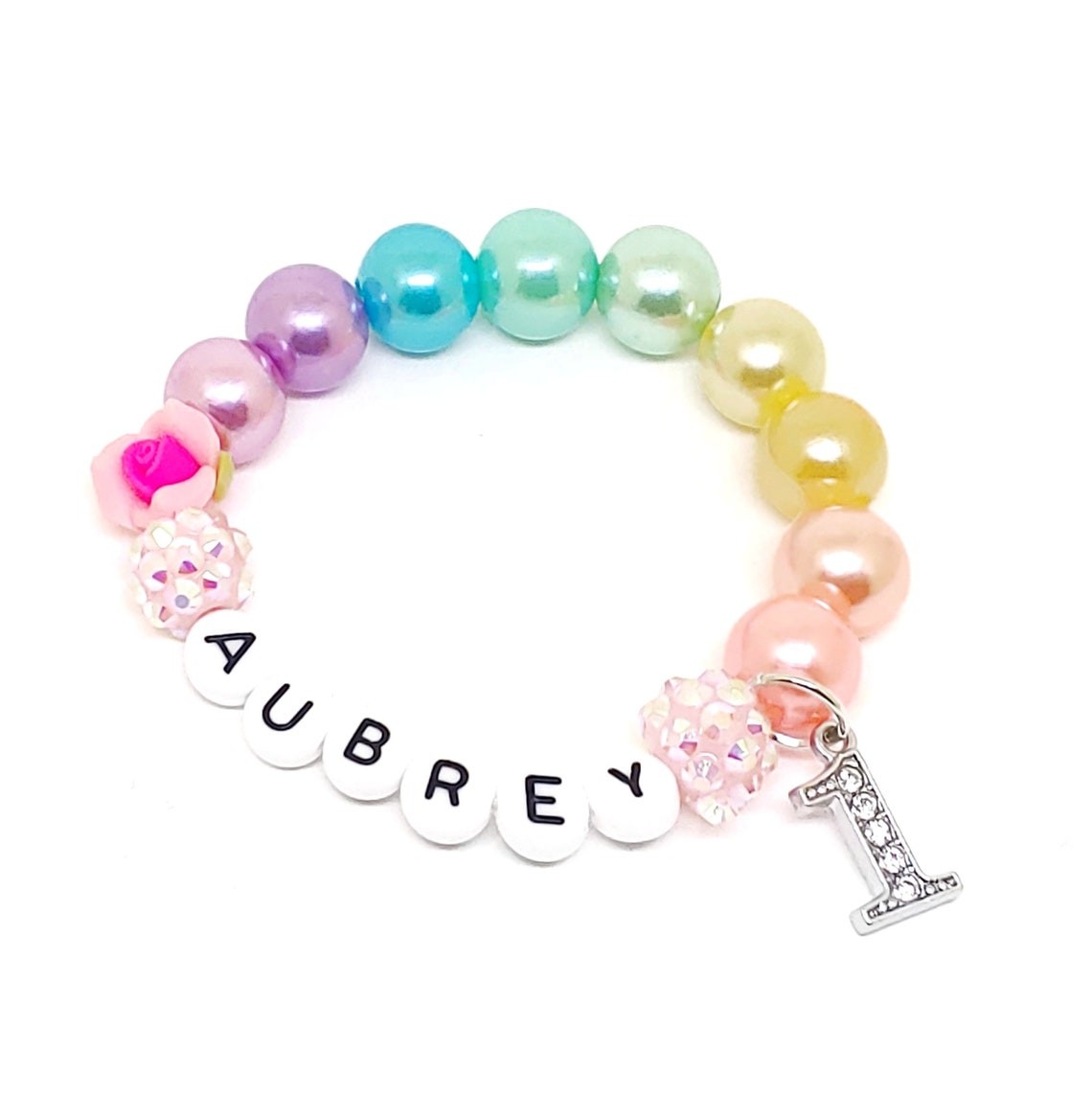 Personalised Name Birthday Bracelet 