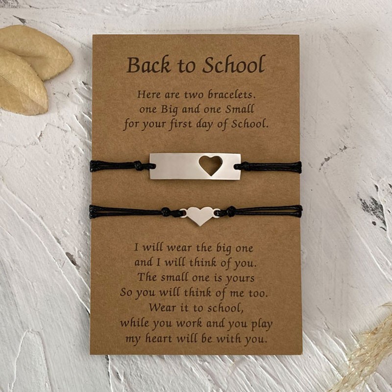 First Day of School Mummy and Me Back to School Bracelets