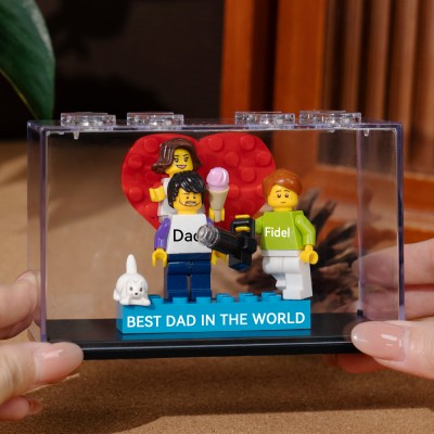 Personalised Family Tiny Figure for Dad Father's Day Gift