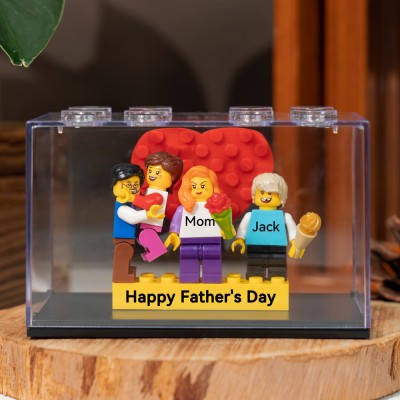 Personalised Family Tiny Figure for Dad Father's Day Gift