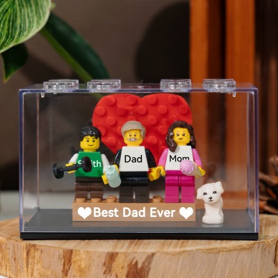 Personalised Family Tiny Figure for Dad Father's Day Gift