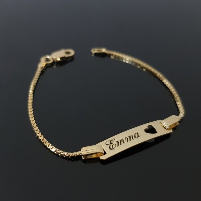 Custom Baby Name Bracelet