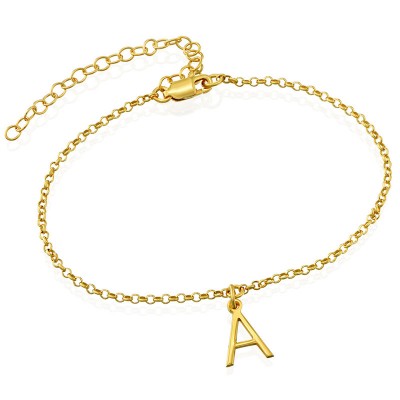 Personalised Anklet With 1-10 Initials