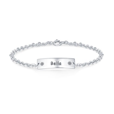 Custom Baby Name Bracelet for Gift