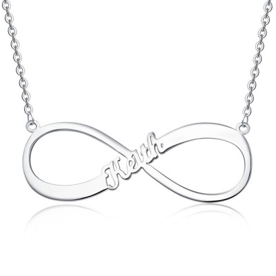 Personalised Infinity Name Necklace