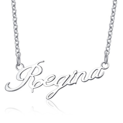 Personalised Artistic Style Name Necklace