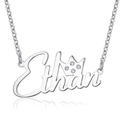 Personalised Queen Name Necklace