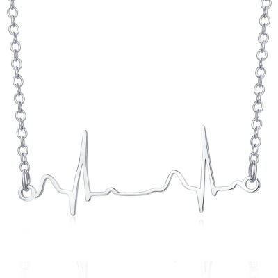 Personalise Baby Heartbeat Necklace Gift for New Mum 