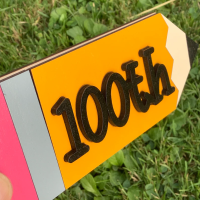Personalised Round First and Last Day of School Sign Prop Interchangeable Back to School Sign Gifts for Kids
