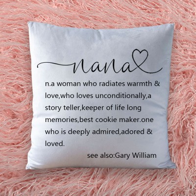 Personalised Nana Noun Pillow Mother's Day Gift