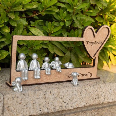 Personalised Family Sculpture Figurines Birthday Gift Ideas For Grandma Wife Mum Her