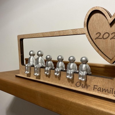 Family Gift Ideas Personalised Family Sculpture Figurines Christmas Gift for Her