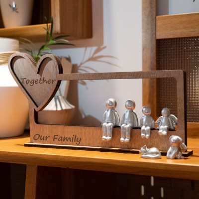 Personalised Choose Your Own Family Combination Sculpture Figurines Christmas Gift for Her