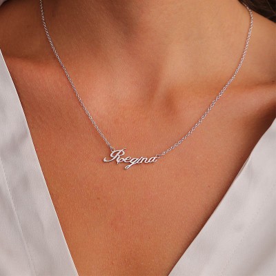 Personalised Artistic Style Name Necklace