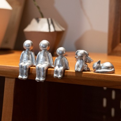 Choose Your Own Family Combination Personalised Family Sculpture Figurines Christmas Birthday Family Gift