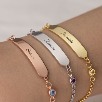 Personalised Back To School 2 Infinity Charm Bracelets For Student