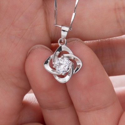 To My Wife Necklace Romantic Wife Jewelry Wedding Anniversary Valentine's Day Gift for Wife