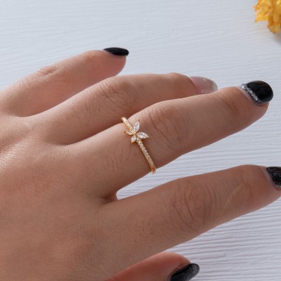 Butterfly Ring Fashion Jewelry Birthday Anniversary Gift for Her