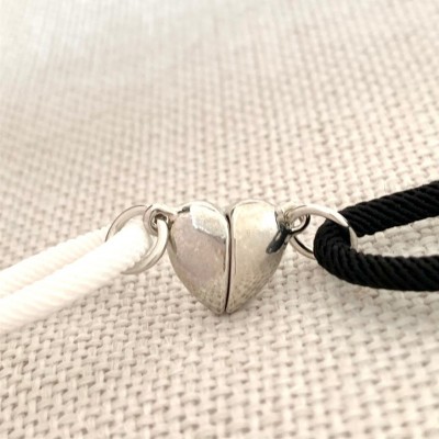 Personalised Magnetic Couple’s Bracelet Set