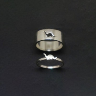 Dinosaur Animal Ring Set for Couples