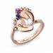 18K Rose Gold Plated