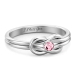 Promise Personalised Birthstone Ring