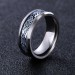 Dragon's Breath | Steel Viking Ring