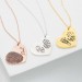 Engraved Fingerprint Handwriting Jewelry