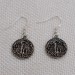 Mum & Child 'tree Of Life' Pendant Earrings