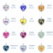 Capricornus - Personalised Heart Photo  Necklace