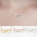 Infinity Jewelry | Silver Infinity Summer Necklace  | Personalised Infinity Gift | Mothers Gifts