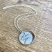 Handwritten Message Necklace