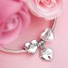 Elegant Mum Heart Photo Charm