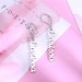 Personalised Name Chain Drop Earring