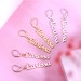 Personalised Name Chain Drop Earring