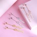 Personalised Name Chain Drop Earring