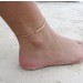 Personalised Bar Engraved Anklet Adjustable