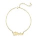 Personalised Name Anklet Length Adjustable