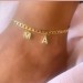 Personalised Anklet With 1-10 Initial