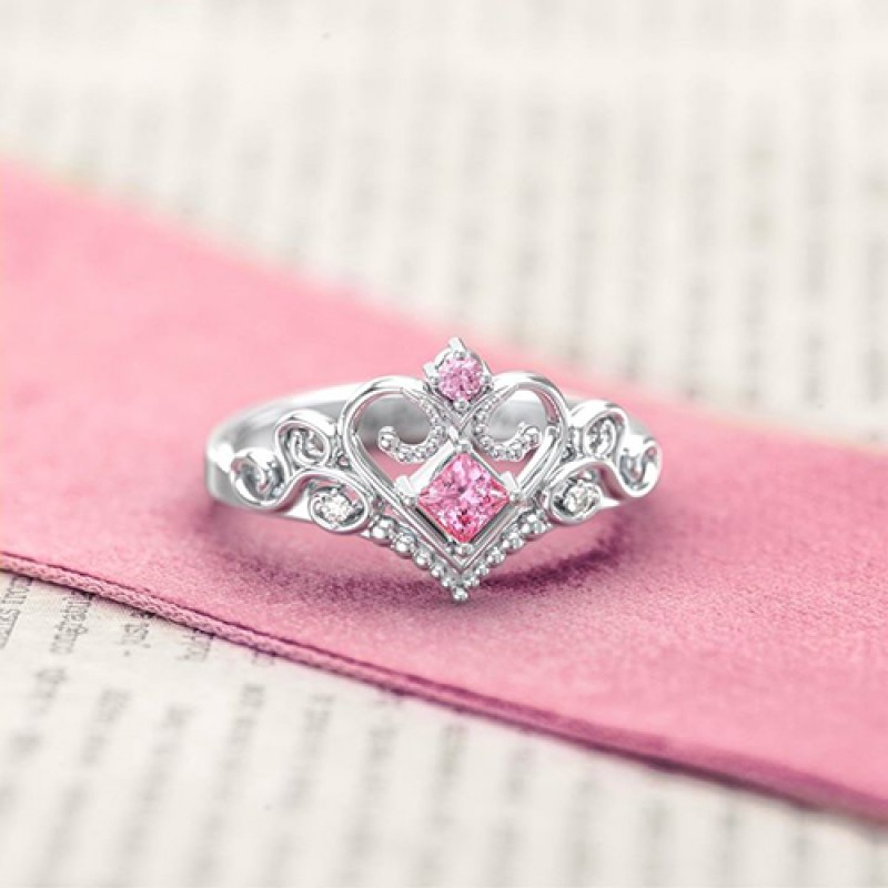 Fairytale princess tiara ring store
