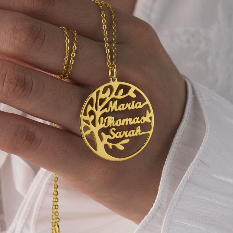 Necklace hotsell family tree